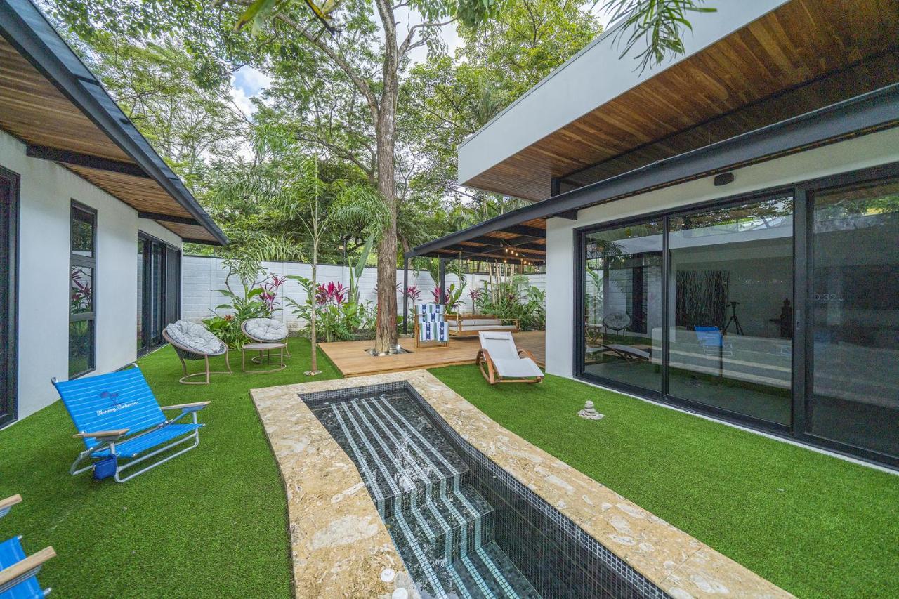 Playa Potrero - New Modern House, Pool In Guitar Shape - Casa Guitarra Villa Eksteriør billede