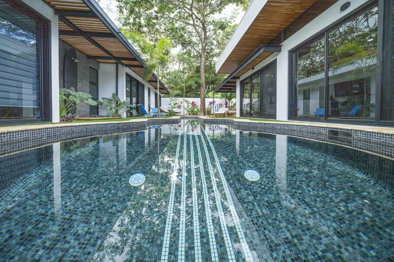 Playa Potrero - New Modern House, Pool In Guitar Shape - Casa Guitarra Villa Eksteriør billede